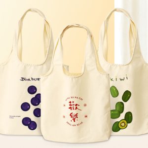 Creative tank top carry canvas bag