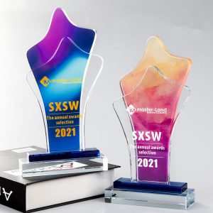 Create a new crystal trophy