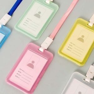 PP transparent ID card holder