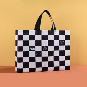 Non-woven hand-held shopping gift bags