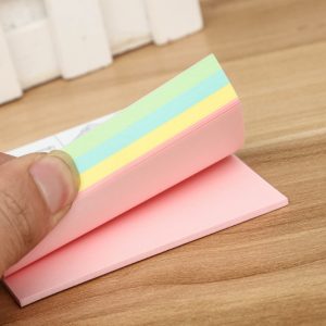 Kraft paper color combination note sticker