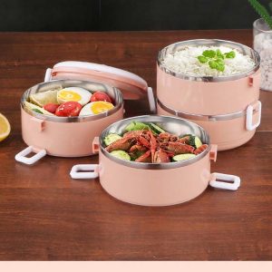 Multi-layer metal insulated lunch box