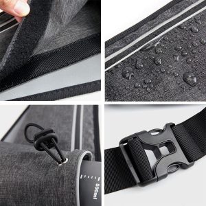 Outdoor double-layer storage water bottle waist bag