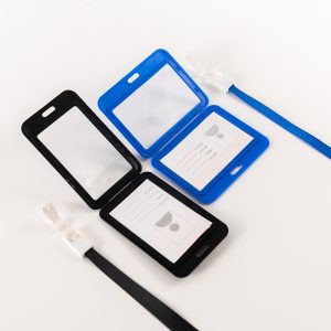 Double-sided ID card holder