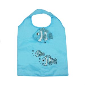 Small fish shaped folded eco-bag