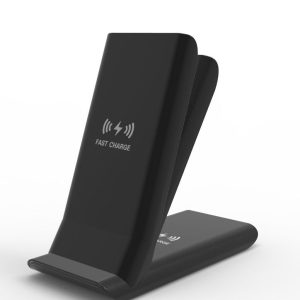 Tabletop folding wireless charging stand