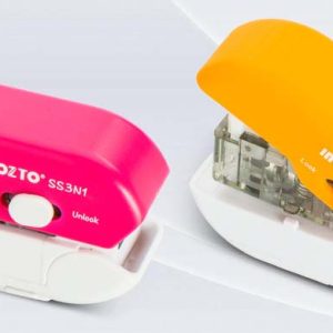 3-in-1 multifunctional needleless stapler