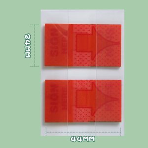 Extractive marker sticky notes