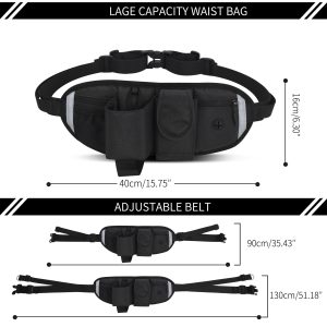 Running sports pet traction fanny pack