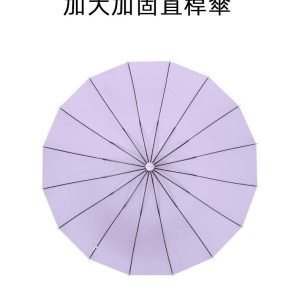 16-bone automatic straight bar advertising umbrella