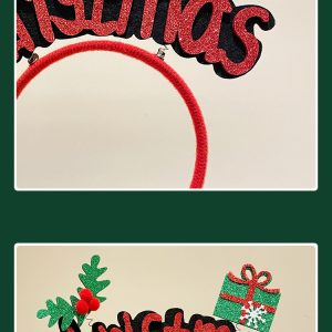 Christmas tiara headband