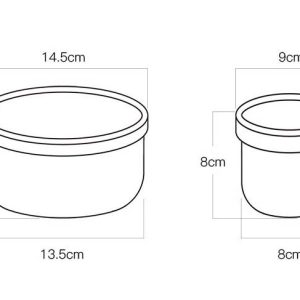 Japanese-style silicone bento lunch box