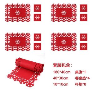 Christmas placemat coaster