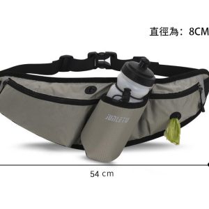 Outdoor waterproof running pet traction waist bag