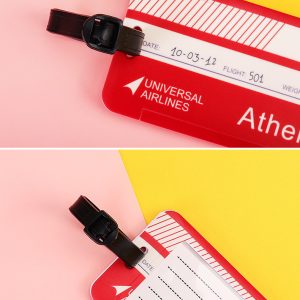 ABS creative luggage tag