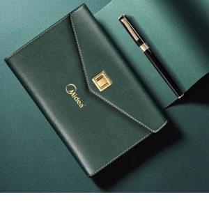 Business gift box thermos mug notebook set