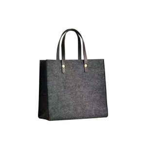 Stylish felt tote bag