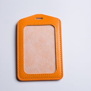 PU color ID card holder