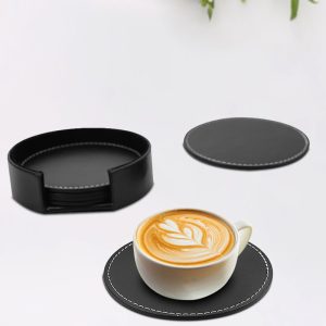 PU coaster set