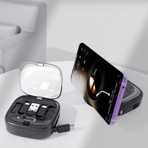 Fast charging for one to five storage data cables
