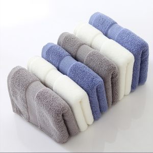 Cotton towels are made to order