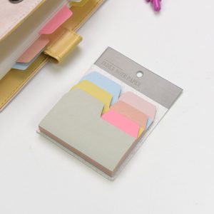 6-color indexed note paper