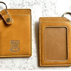 Diagonal button PU ID sleeve