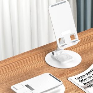 360° rotation of the phone holder