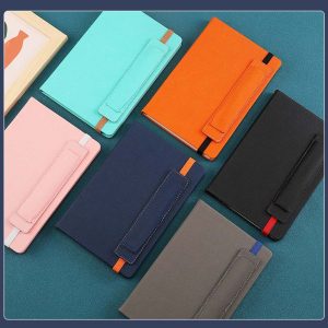 A5 strap pen illustration notepad set