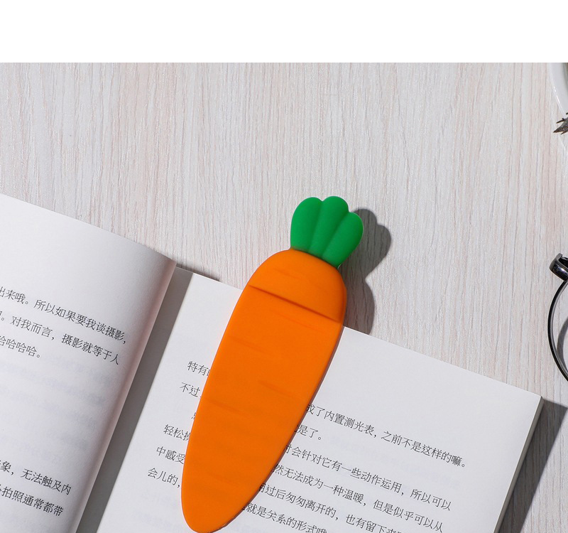 胡蘿蔔造型書籤