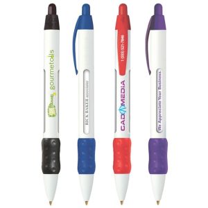 Scrolling slogan advertising pen