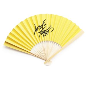 Custom-made paper fans can be made
