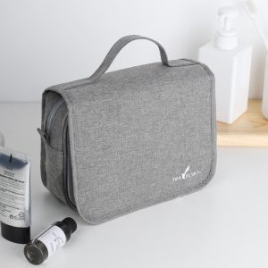 Waterproof foldable minimalist toiletry bag