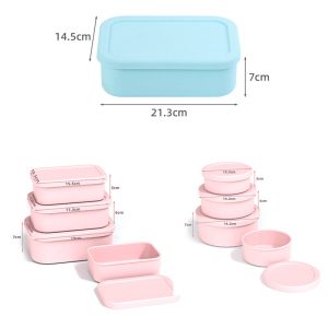 Silicone lunch box