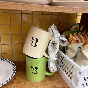 Cartoon puppy mug