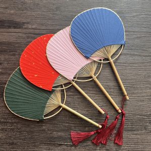 Chinese antique style advertising fan