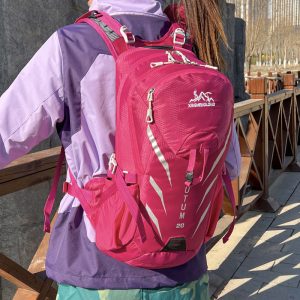 High-capacity mountaineering travel backpack