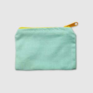 Zippered multi-color storage bag