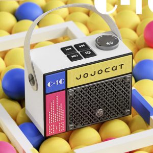 Trendy retro bluetooth speaker