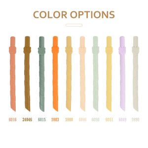 Silicone food grade bendable drink tubes