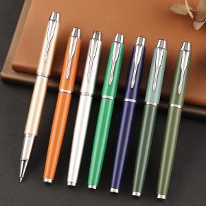Metal orb advertising pen