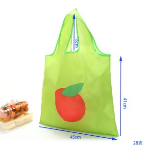 Waterproof folding shopping bag
