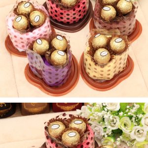 Chocolate-shaped towels