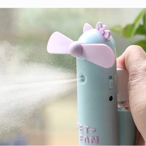 Sprayable multi-function mini fan