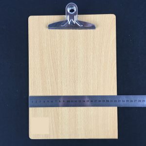 Butterfly clip plank folder