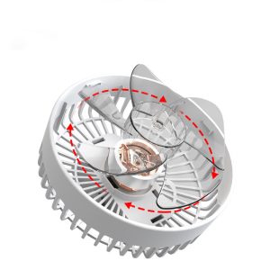 Rechargeable magnetic multi-function small fan