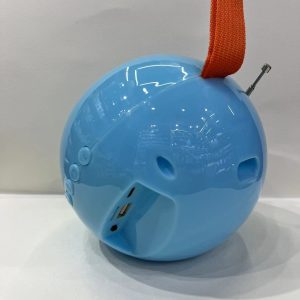 Portable round bluetooth speaker