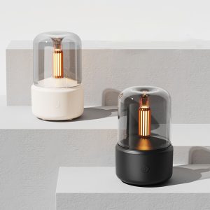 Candlelight night light humidifier