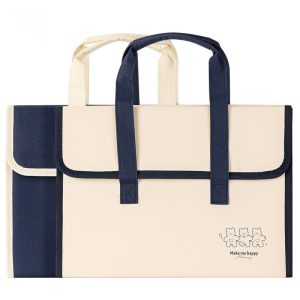 A4 large capacity hand-held canvas storage bag