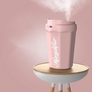 Coffee cup shaped humidifier